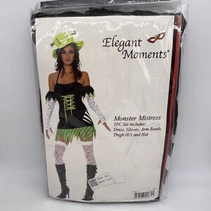 New Elegant Moments Monster Mistress Costume - Size L